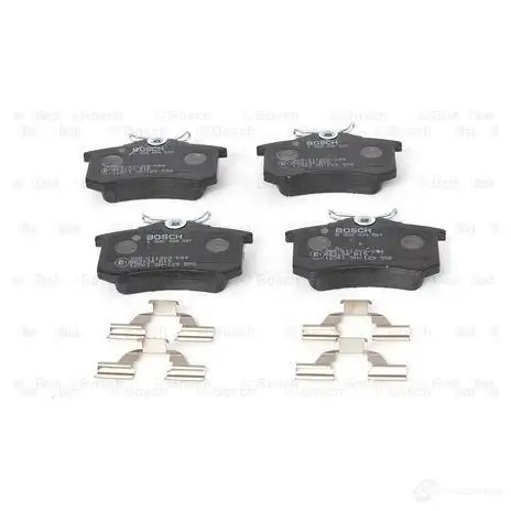 Тормозные колодки, комплект BOSCH 20961 1193483614 BP689 0986494597