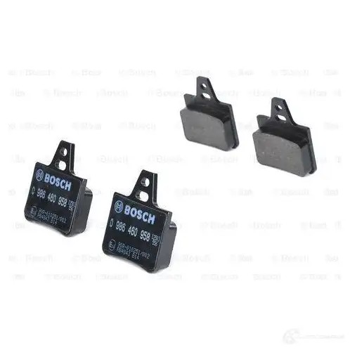 Тормозные колодки, комплект BOSCH 20 162 0986460958 337728 20162