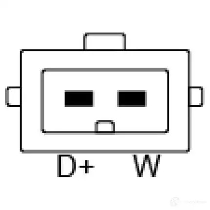 Генератор BOSCH FIBQ4 0986038070 332370 3 807