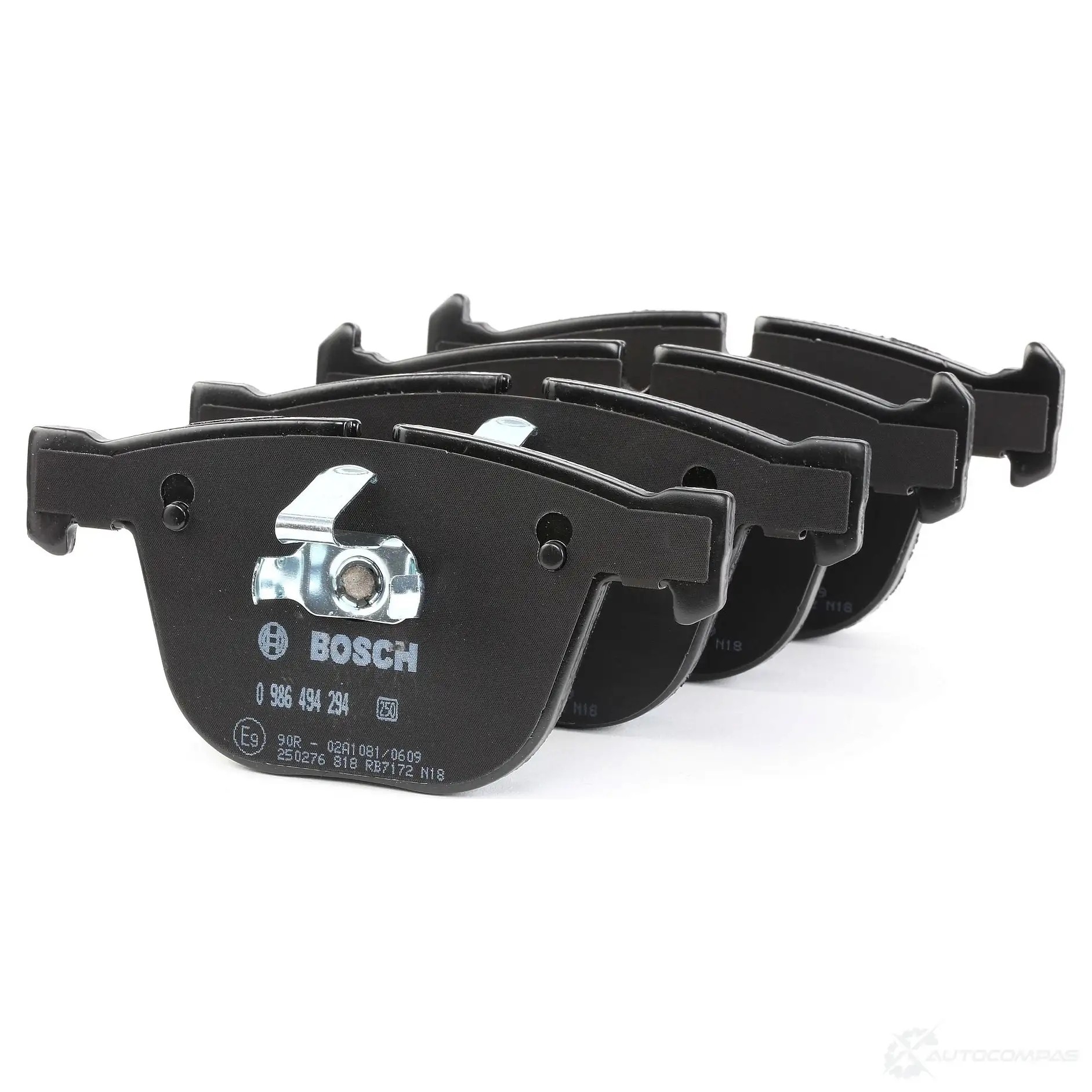 Тормозные колодки, комплект BOSCH 23884 0986494294 342281 BP1206