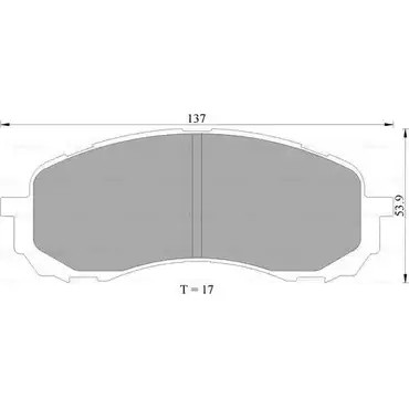 Тормозные колодки, дисковые, комплект Bosch DB1744 0 986 AB2 293 BP 2293 1193488491