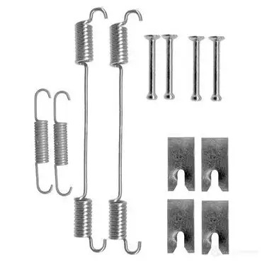 Ремкомплект тормозных накладок BOSCH A S265 NMI3SOE 1987475316 352513