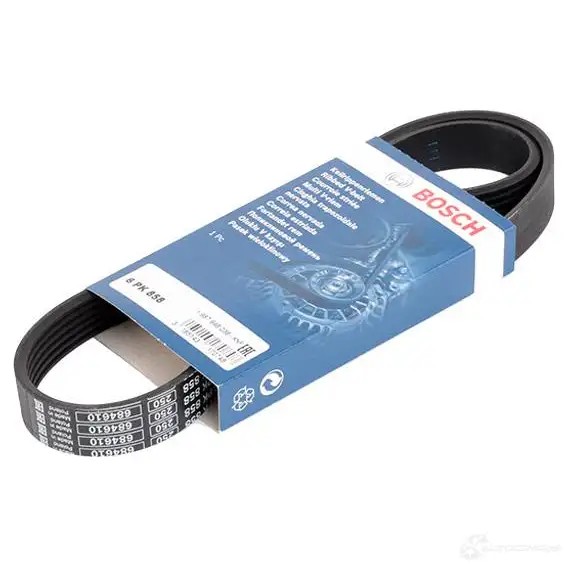 Приводной ремень, поликлиновой BOSCH 6PK858 355912 1987946036 6 PK 858