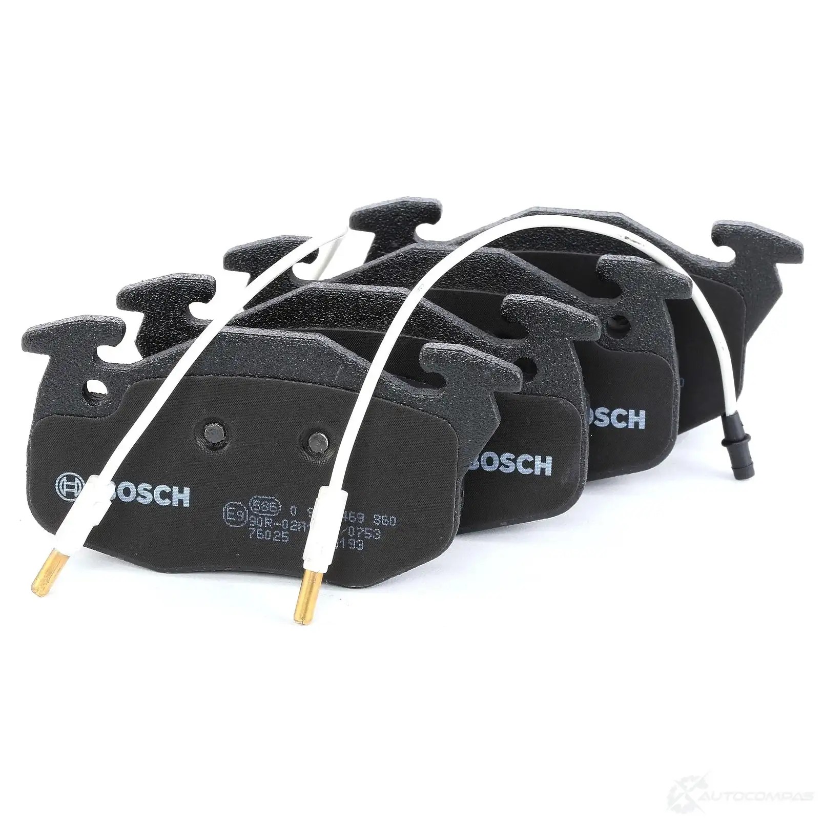 Тормозные колодки, комплект BOSCH 337993 20905 7261-D371 0986469860