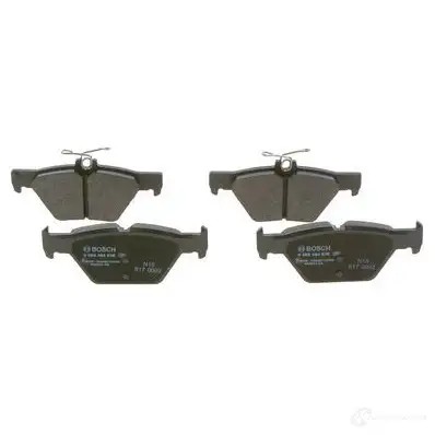 Тормозные колодки, комплект BOSCH BP2010 0986494836 22158 1193484240
