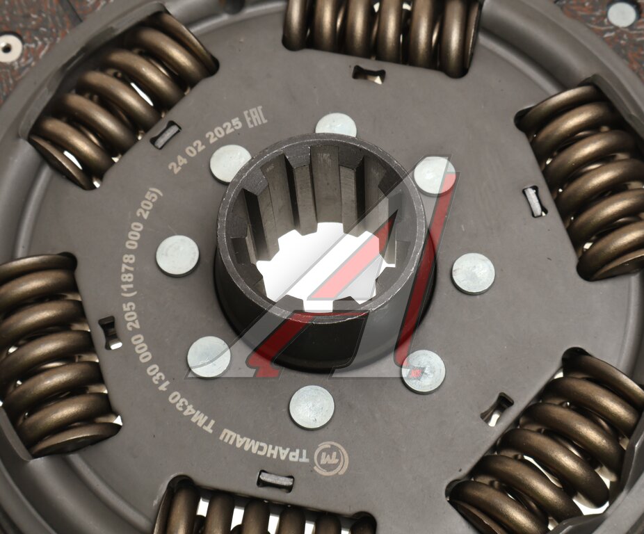 Диск сцепления КАМАЗ-ЕВРО (КПП-ZF) MFZ-430 (аналог SACHS) ТРАНСМАШ