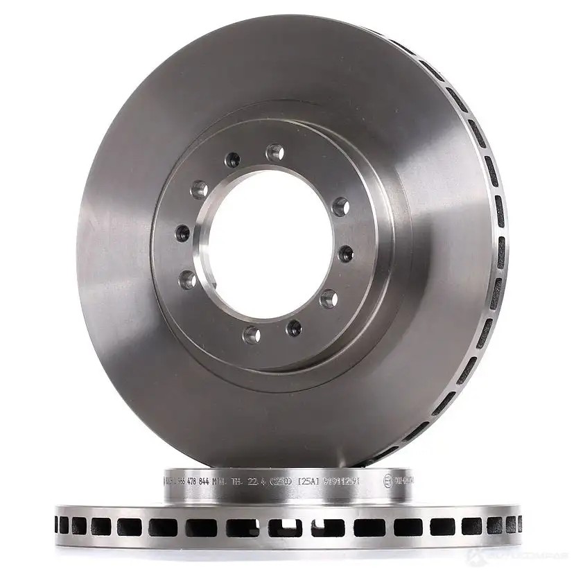 Тормозной диск BOSCH 339212 BD744 E1 90 R - 02C0074/0075 0986478844