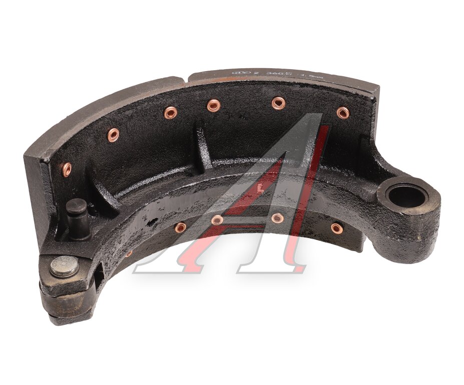 Колодки тормозные JAC N120 КАМАЗ Компас-12 задние барабанные (1шт.) (нижняя) MOVELEX