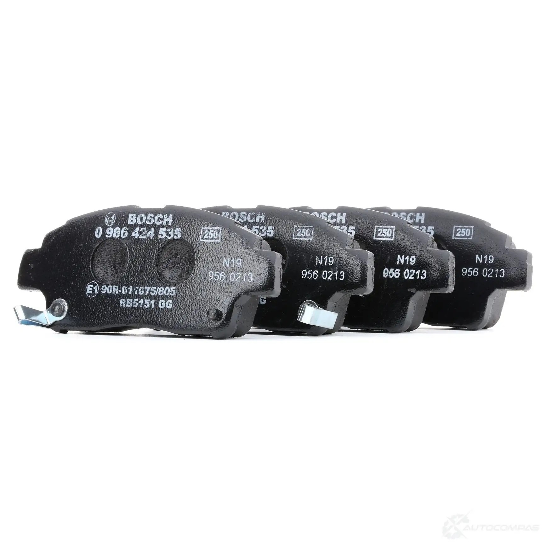 Тормозные колодки, комплект BOSCH 7704D831 0986424535 336267 23 349