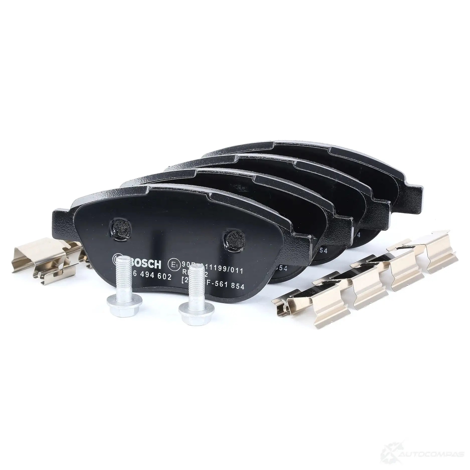 Тормозные колодки, комплект BOSCH BP375 1193483631 23600 0986494602