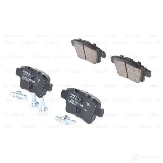 Тормозные колодки, комплект BOSCH 342187 24540 0986494199 BP1110
