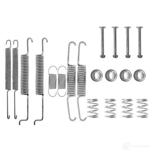 Ремкомплект тормозных накладок BOSCH AS00 5 1987475004 352271 NTA23