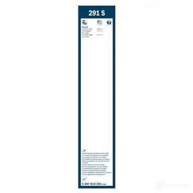 Щетка стеклоочистителя BOSCH 291 S 360755 3397010291 WGO5S