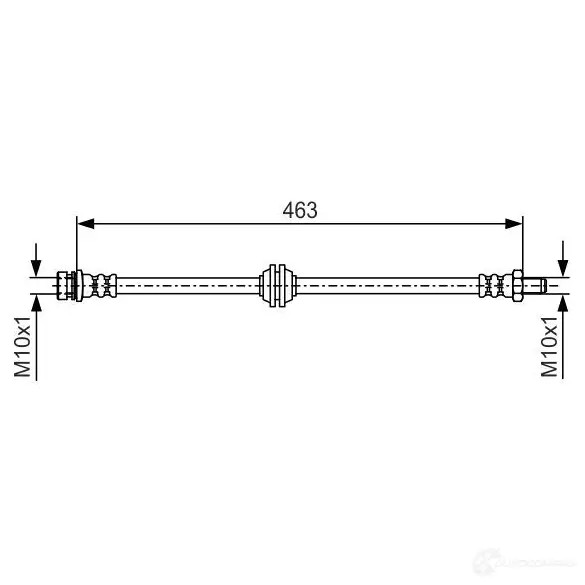 Тормозной шланг BOSCH 1987481544 BH1610 BH1 428 354640