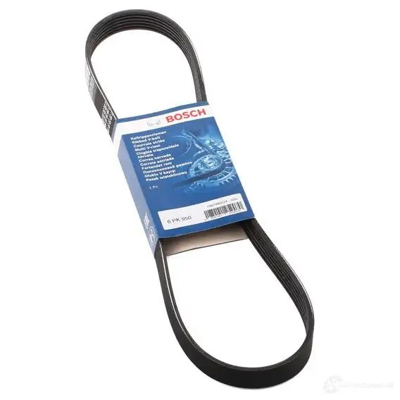 Приводной ремень, поликлиновой BOSCH 6 PK 950 355900 1987946024 6PK950