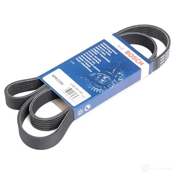 Приводной ремень, поликлиновой BOSCH 356924 1987947949 6 PK 1555 6PK1555