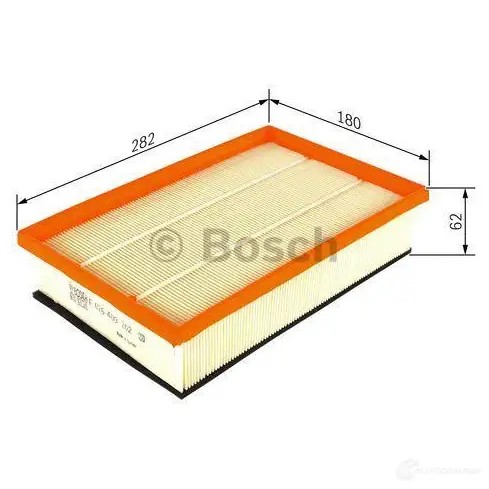 Воздушный фильтр BOSCH 370057 7317ZS1 S02 02 f026400202