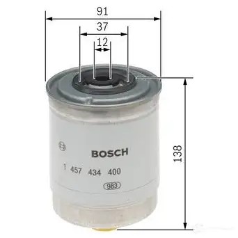Топливный фильтр BOSCH N 4400 349477 1M99EU 1457434400