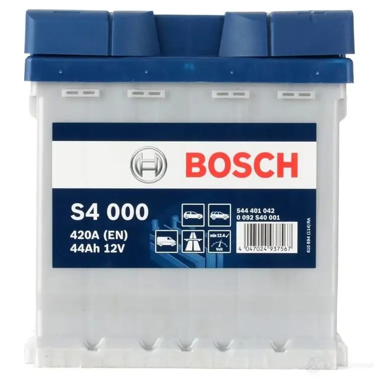 Аккумулятор 44 ач обратная 420 а 12 в Кальциевый [CA/CA] 175x175x190 BOSCH 12V 44AH 440A 304107 544 401 042 0092S40001