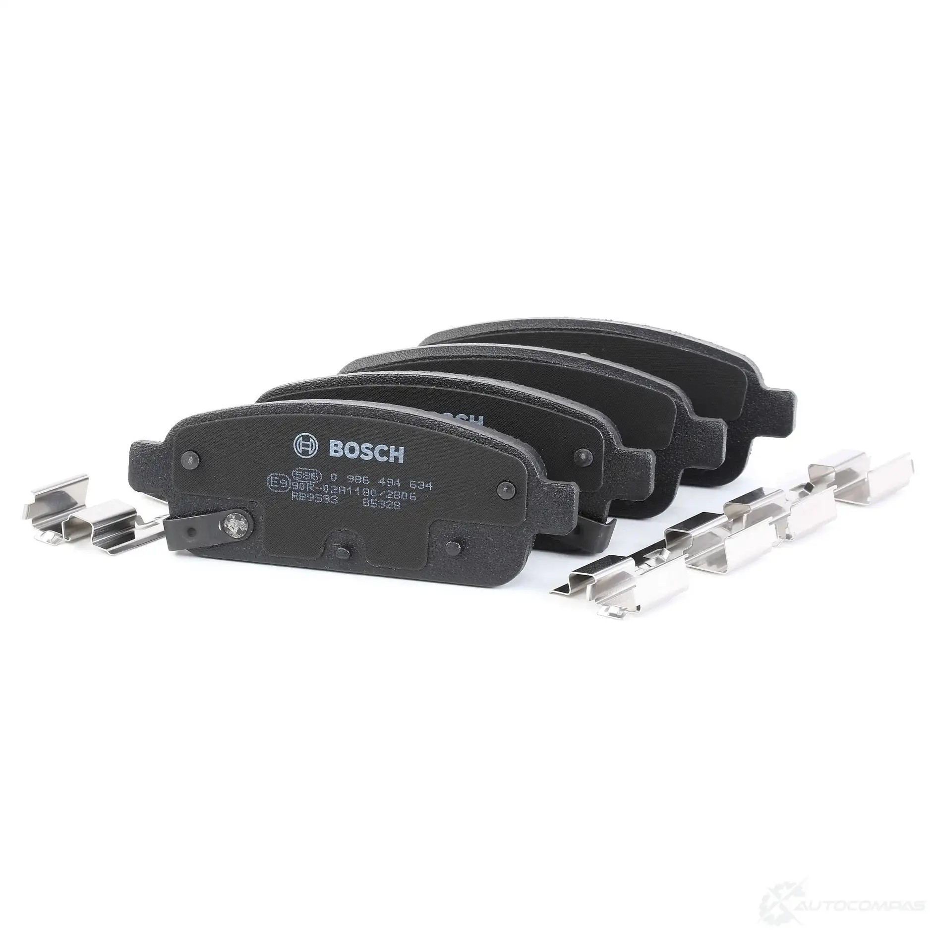 Тормозные колодки, комплект BOSCH BP1357 1193483742 25096 0986494634