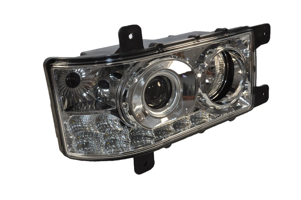Фара блок КАМАЗ-6520, 6511, 4308 правая (8 светодиодов) LED AVTOELECTRICA