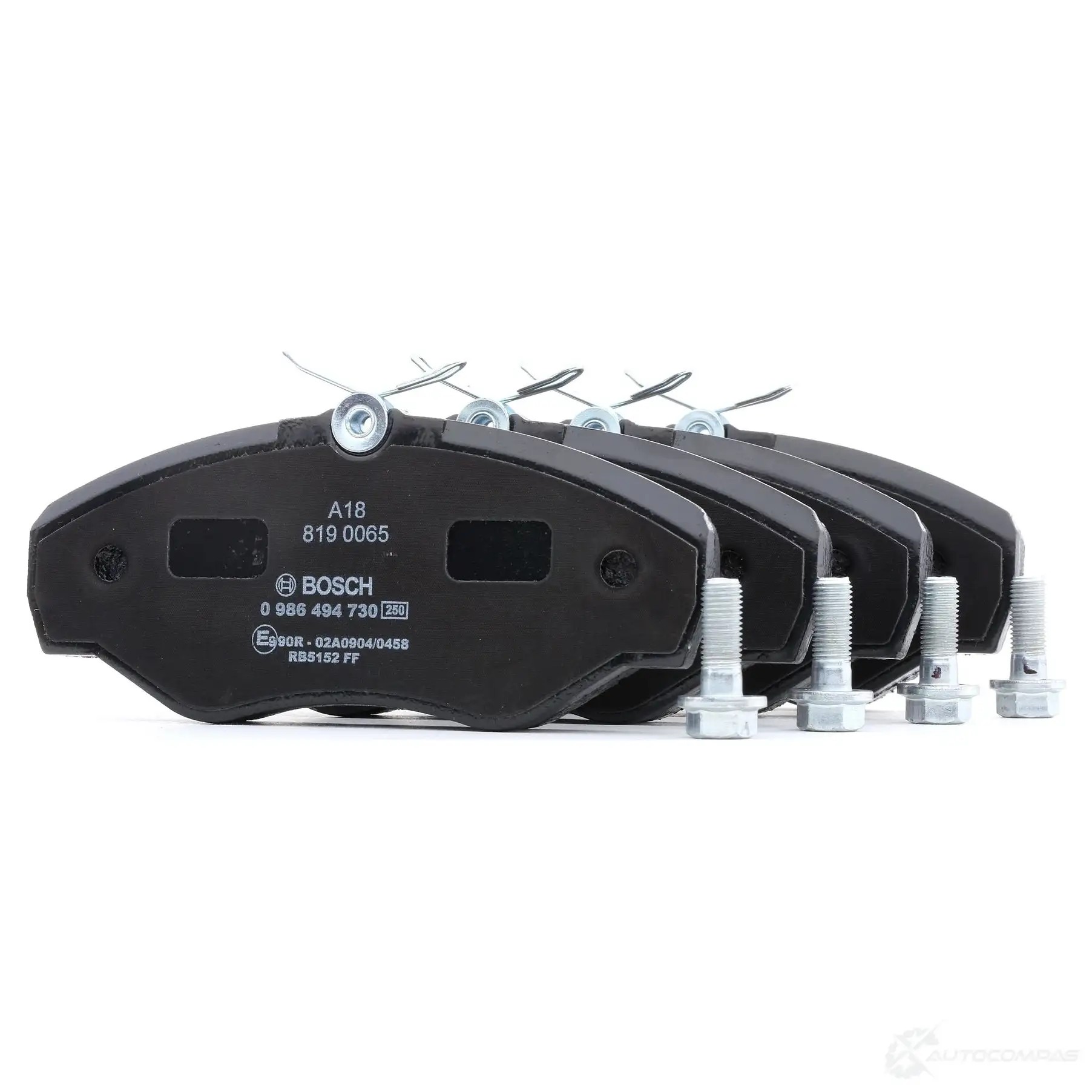 Тормозные колодки, комплект BOSCH 0986494730 BP1745 1193484018 23099