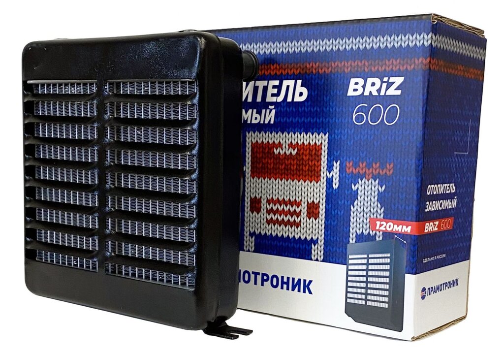 Отопитель КАМАЗ, НЕФАЗ, ПАЗ, МТЗ универсальный BRIZ 600 6кВт 24В ПРАМОТРОНИК