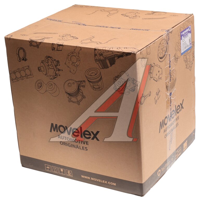 Цилиндр тормозной главный JAC N56 КАМАЗ Компас-5 с усилителем MOVELEX