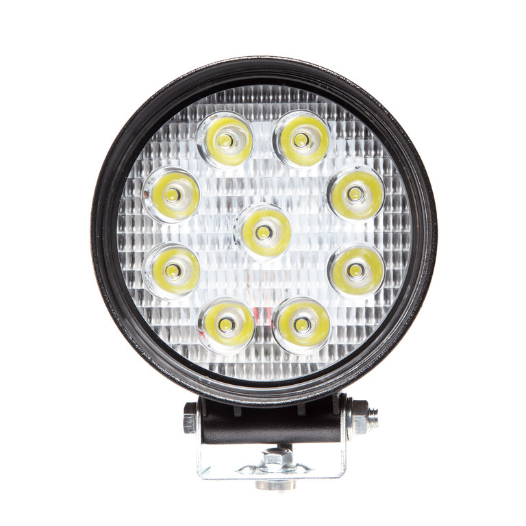 Фара рабочего света круглая 115х142x55мм 27W 9LED (направленный свет) AVTOELECTRICA