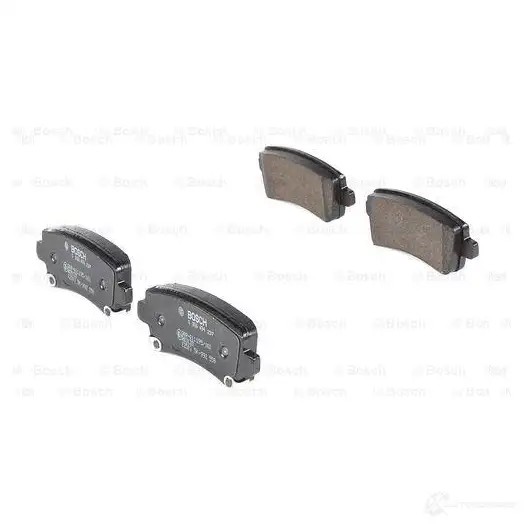 Тормозные колодки, комплект BOSCH BP1233 24421 0986494297 342284