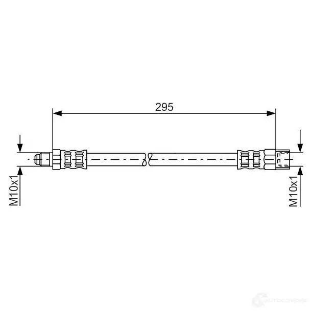 Тормозной шланг BOSCH BH9 07 354141 290V4E 1987481015