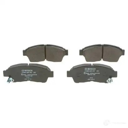 Тормозные колодки, комплект BOSCH BP1558 0986495257 342772 21601