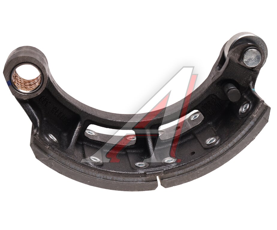 Колодки тормозные JAC N80 КАМАЗ Компас-9 задние барабанные (1шт.) (верхняя) MOVELEX