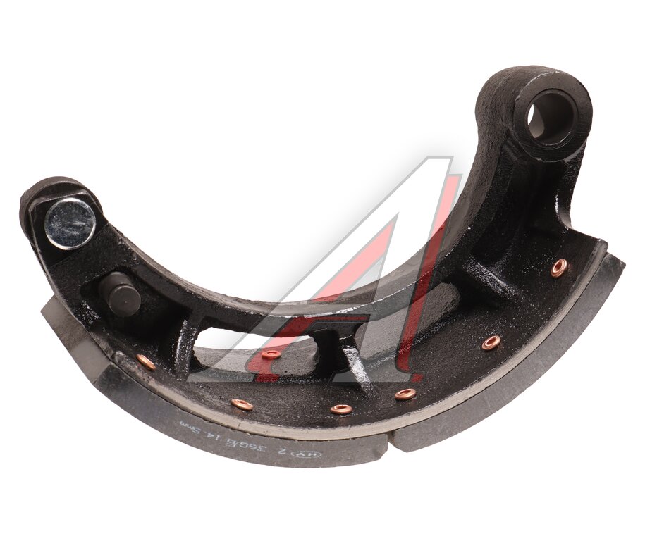 Колодки тормозные JAC N120 КАМАЗ Компас-12 задние барабанные (1шт.) (верхняя) MOVELEX