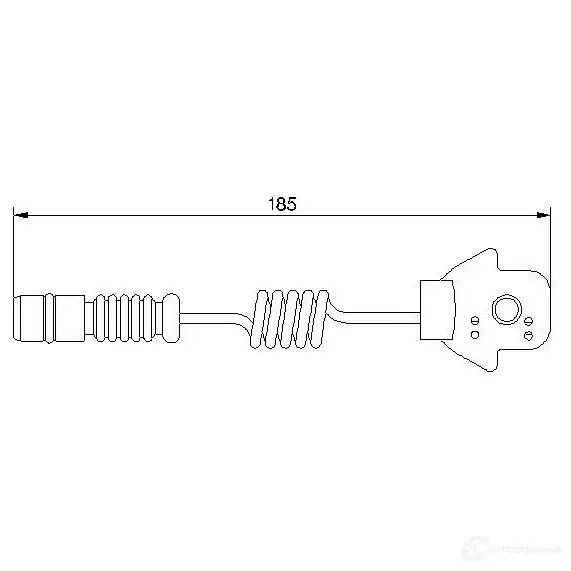 Датчик износа тормозных колодок BOSCH AP213 352234 1987474963 9 63