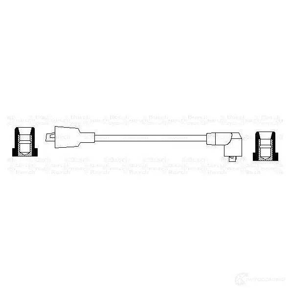 Высоковольтный провод зажигания BOSCH Y 30 335207 0986356038 KZHLO1Z