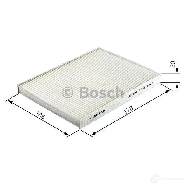 Салонный фильтр BOSCH 1987432173 351089 M 2173 N5X8D9