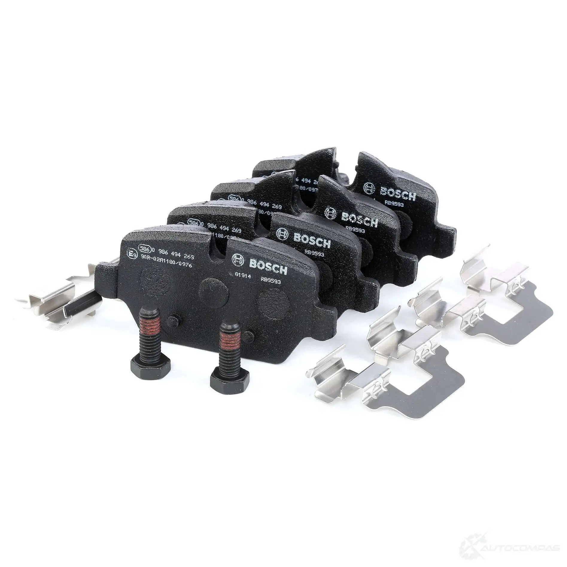 Тормозные колодки, комплект BOSCH 342256 23623 BP1181 0986494269