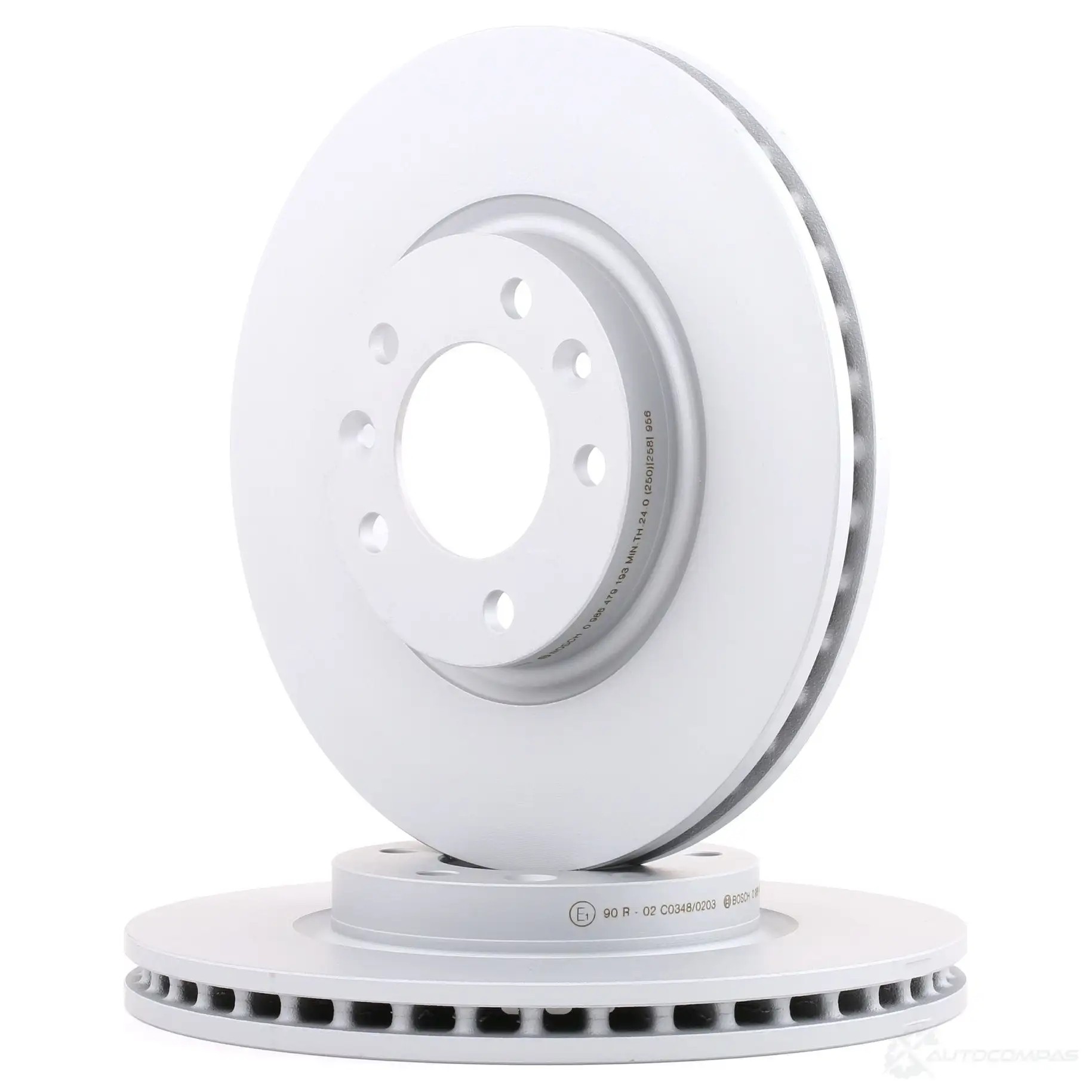 Тормозной диск BOSCH 0986479193 339458 E1 90 R -02C0348/0204 BD1063