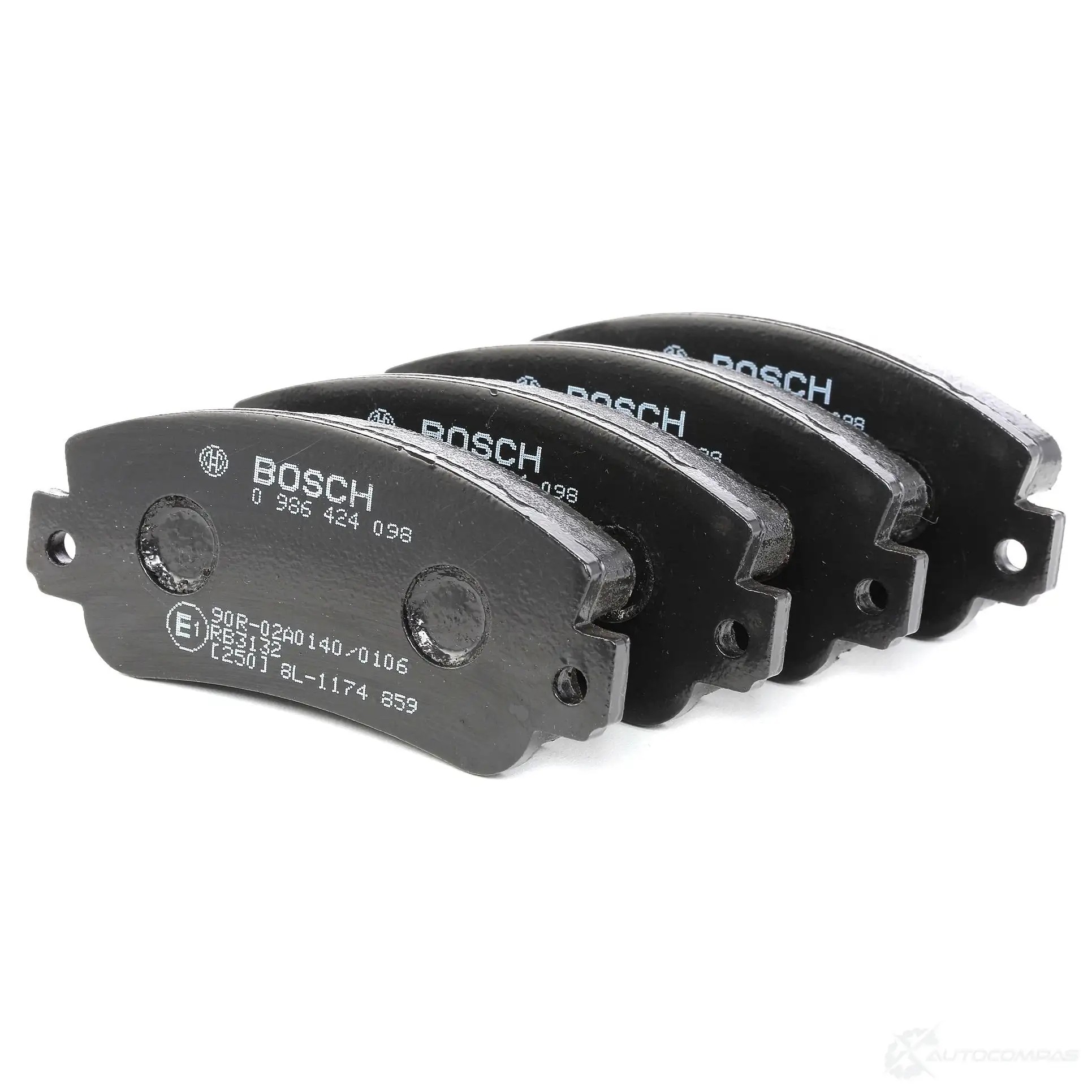 Тормозные колодки, комплект BOSCH 20 950 0986424098 336071 20950
