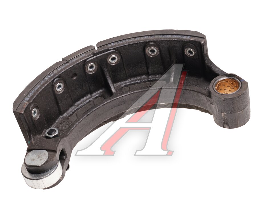 Колодки тормозные JAC N80 КАМАЗ Компас-9 задние барабанные (1шт.) (нижняя) MOVELEX