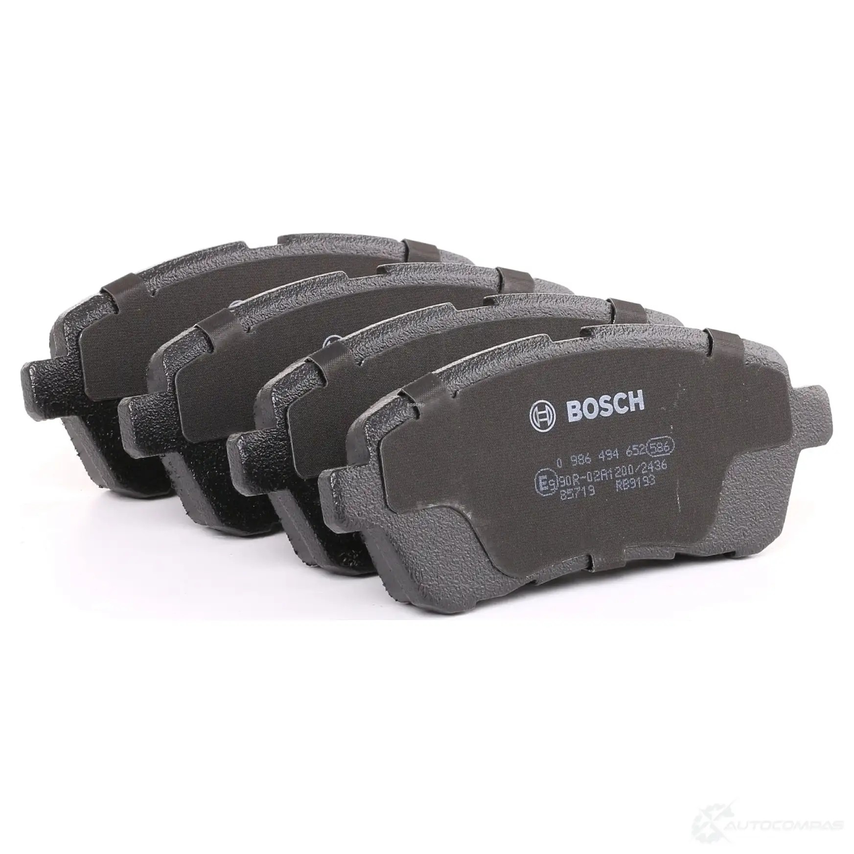 Тормозные колодки, комплект BOSCH BP1137 0986494652 24283 1193483802
