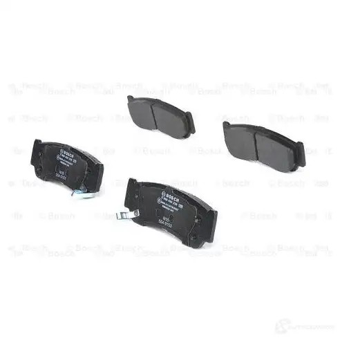 Тормозные колодки, комплект BOSCH 0986494230 342218 8414D129 2 4488
