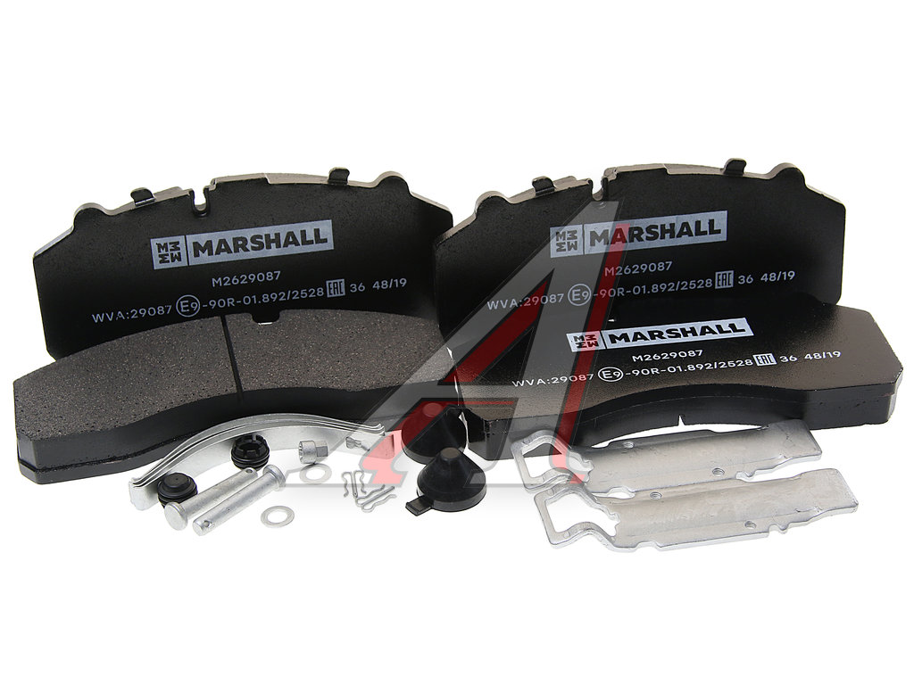 Колодки тормозные SCANIA MAN передние дисковые (4шт.) MARSHALL