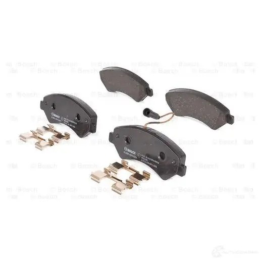 Тормозные колодки, комплект BOSCH BP1019 0986494589 24466 1193483585