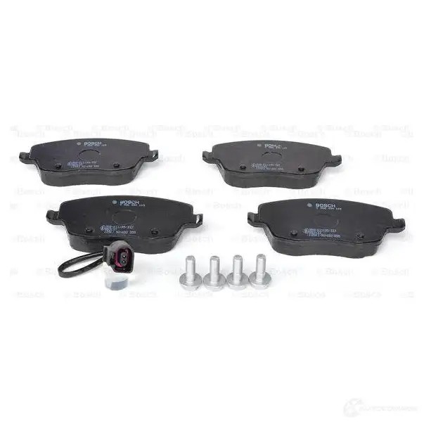 Тормозные колодки, комплект BOSCH 342106 BP1015 23581 0986494105