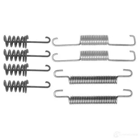 Ремкомплект колодок ручника BOSCH 5XN0B 1987475263 AS21 2 352461