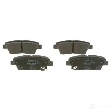 Тормозные колодки, комплект BOSCH 1193484060 BP1940 25193 0986494766