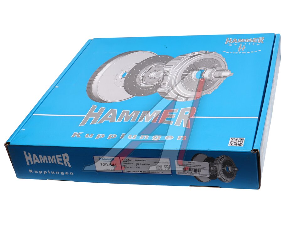 Диск сцепления КАМАЗ-5490 (КПП-ZF) MFZ-430 (усиленный 205) HAMMER