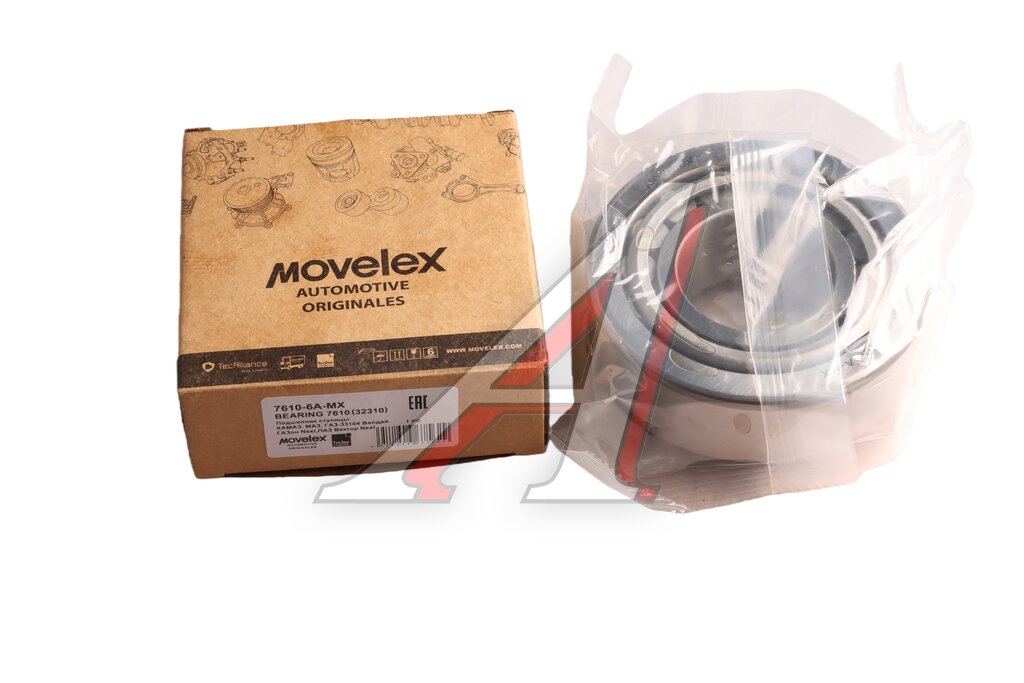 Подшипник ступицы КАМАЗ, МАЗ, ГАЗ-33104 Валдай, ГАЗон Next, ПАЗ Вектор Next MOVELEX